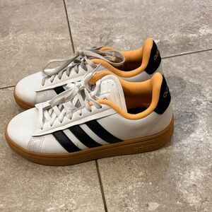 Adidas White and Black Sneakers